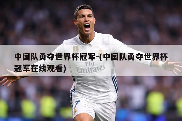 中国队勇夺世界杯冠军-(中国队勇夺世界杯冠军在线观看)